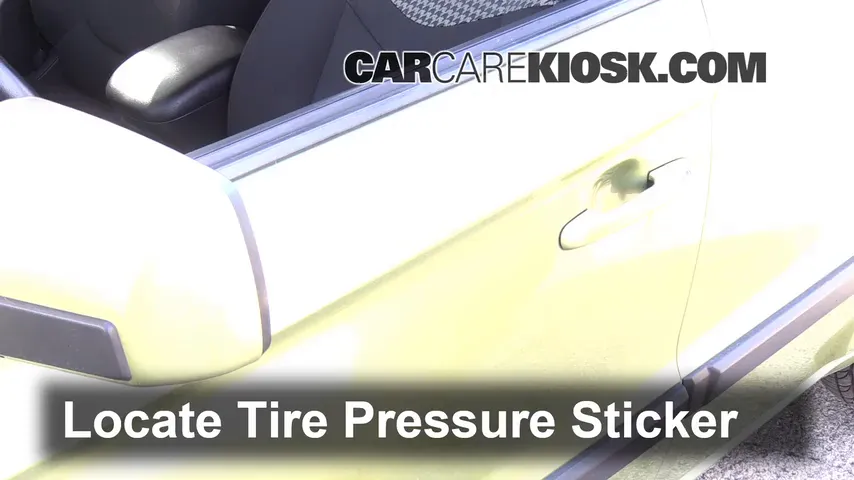 2011 Kia Soul Plus 2.0L 4 Cyl. Tires & Wheels Check Tire Pressure